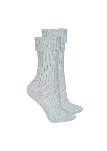 Skarpety z wełny merino GREY