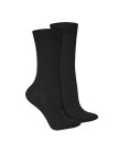 Cienkie skarpety z wełny merino BLACK