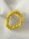Mała jedwabna gumka do włosów LEMON